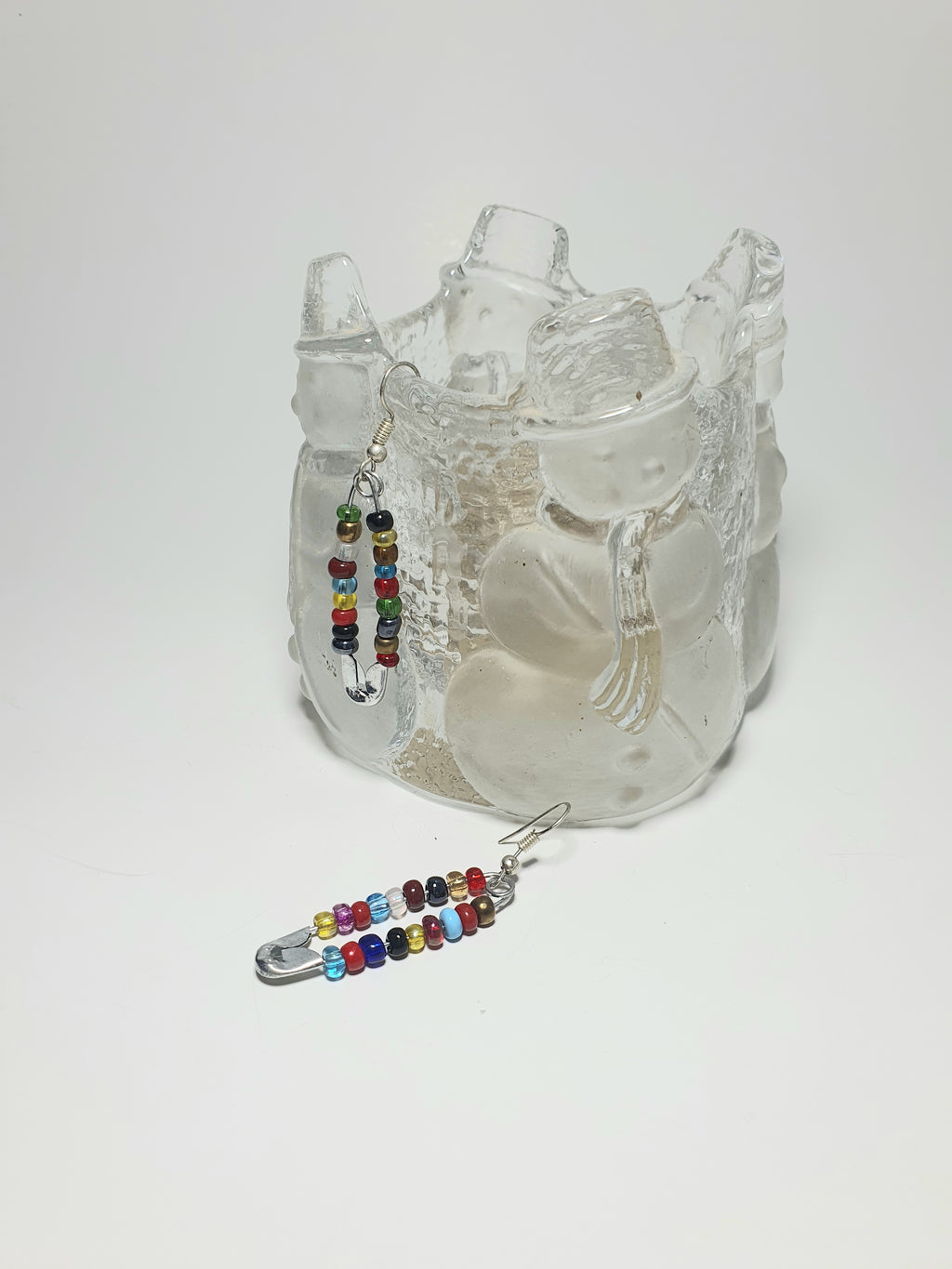 Silver Hook Style Earrings