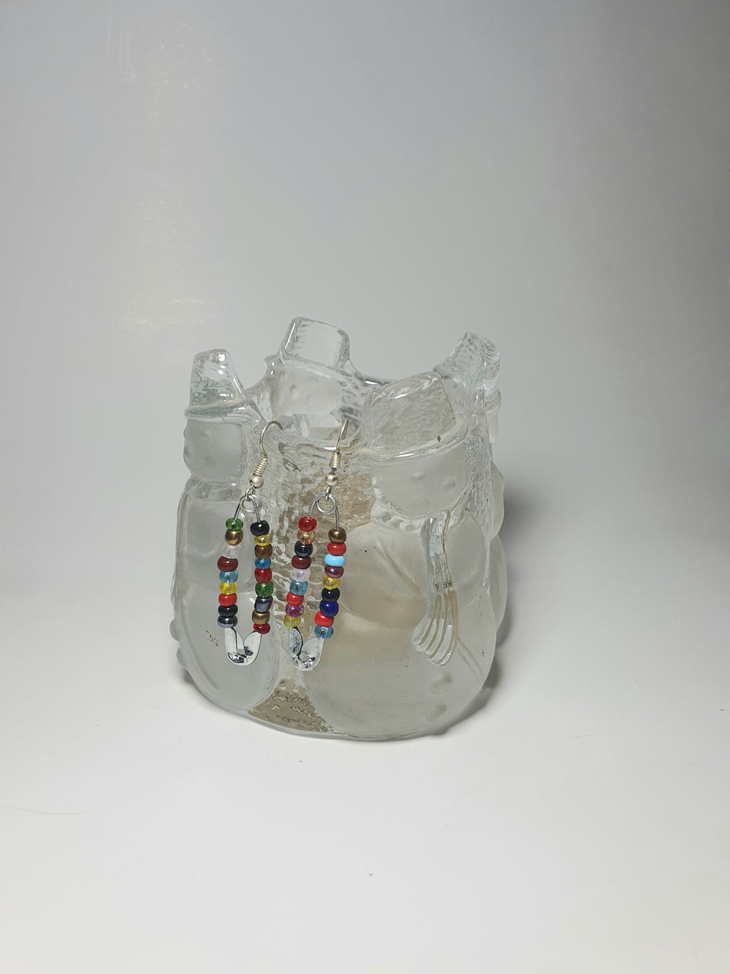 Silver Hook Style Earrings